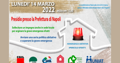 Presidio unitario Prefettura di Napoli
